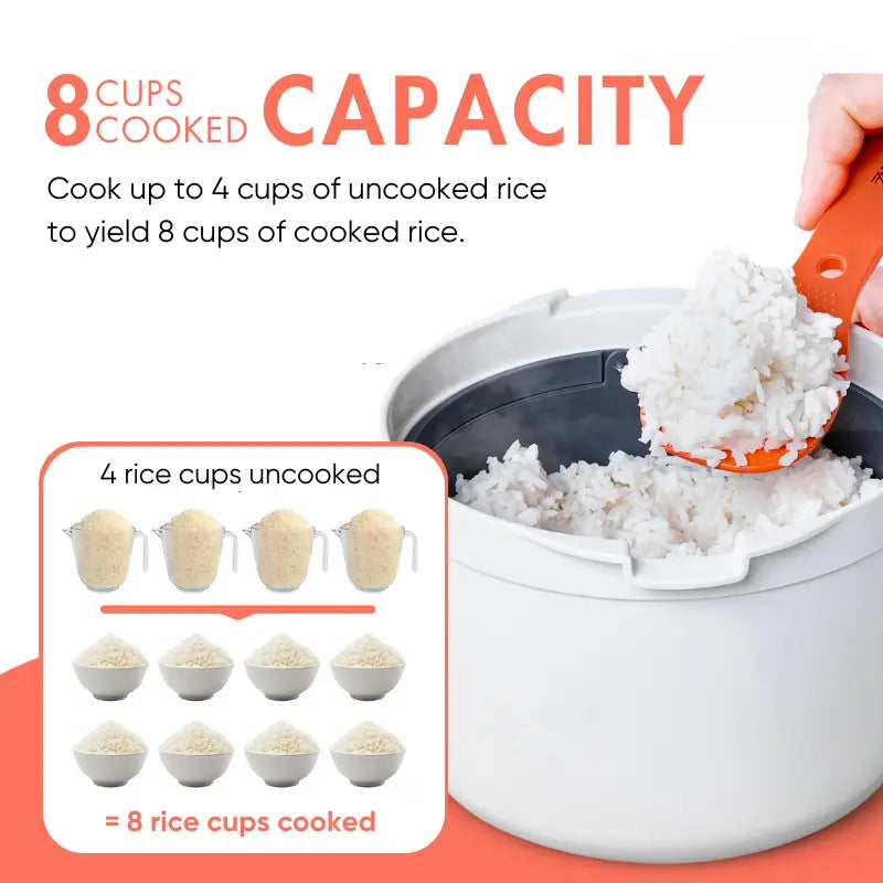 Zwippy Microwave Rice Cooker